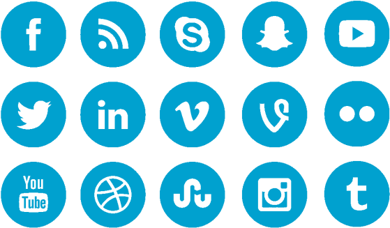 Facebook Twitter Youtube Social Media Icon, Facebook - Facebook Twitter Icons Png (360x360), Png Download