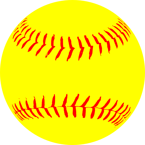 Softball Png - Softball Clip Art (600x600), Png Download