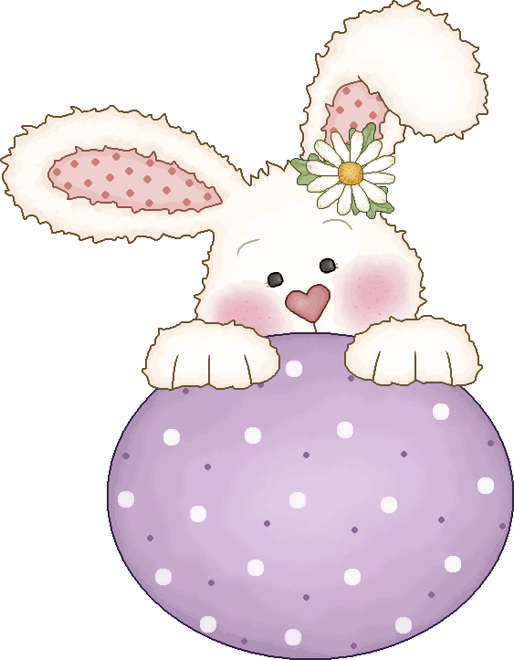 Easter Digital Paper Wallpaper - Imagen De Conejitos De Pascua (563x723), Png Download