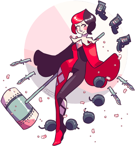 Hey, So Like, It Only Just Occurred To Me That Both - Harley Quinn Transparent (500x539), Png Download