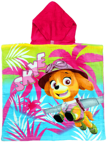 Paw Patrol 2 Poncho - Poncho (420x569), Png Download