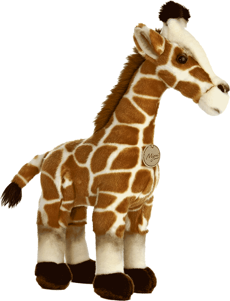 Miyoni - Giraffe - Aurora World Miyoni 44cm Giraffe (1024x1024), Png Download