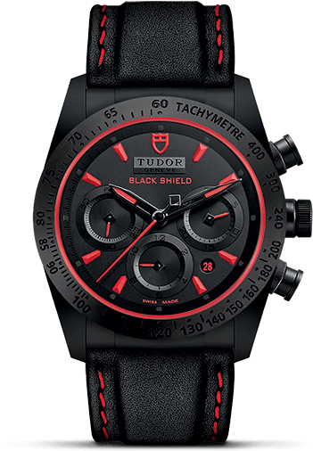 Gr#m42000cr-0002 - Tudor Fastrider Black Shield Ref. 42000cr (450x600), Png Download