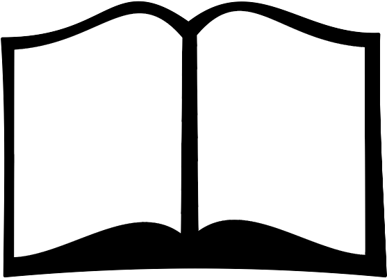 Book Icon Simple - Book Vector Silhouette (600x420), Png Download