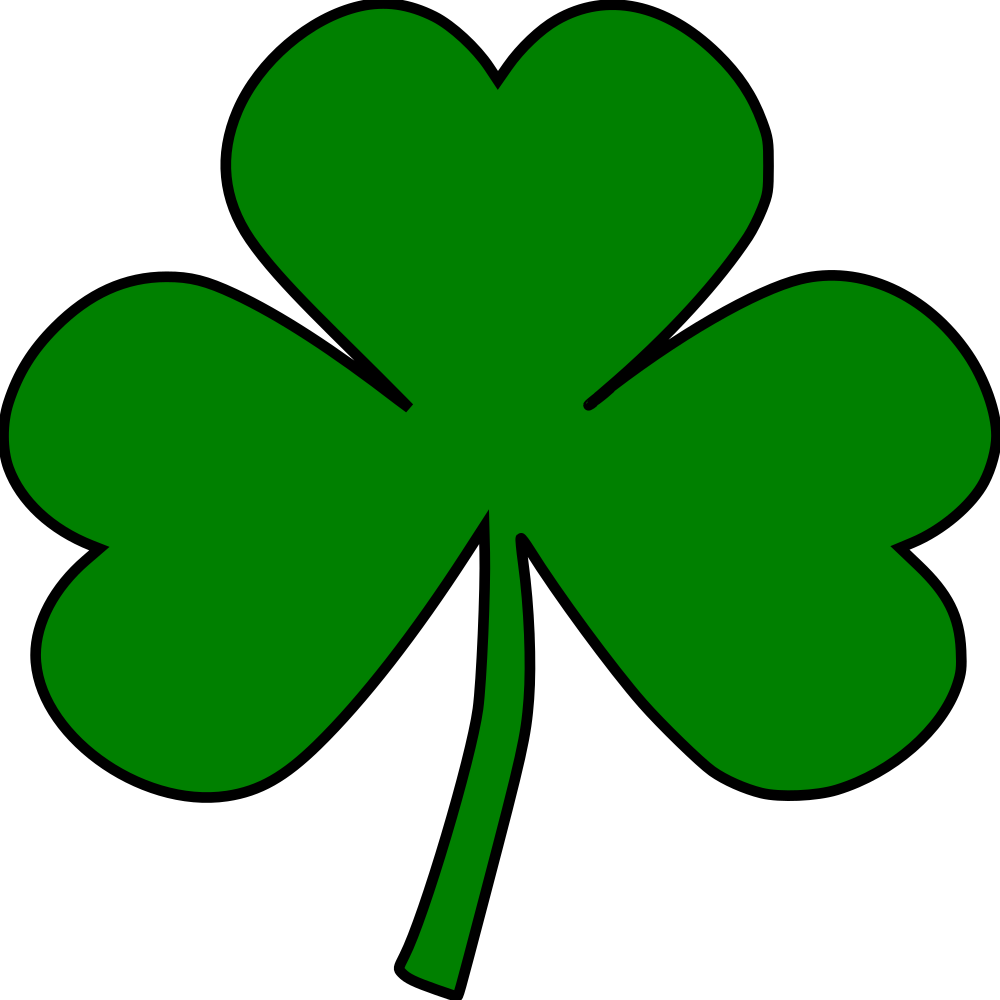 Open - Aryan Brotherhood Shamrock (1000x1000), Png Download