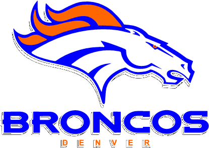 Denver Broncos Design Png Logo - Denver Broncos Stickers (434x307), Png Download