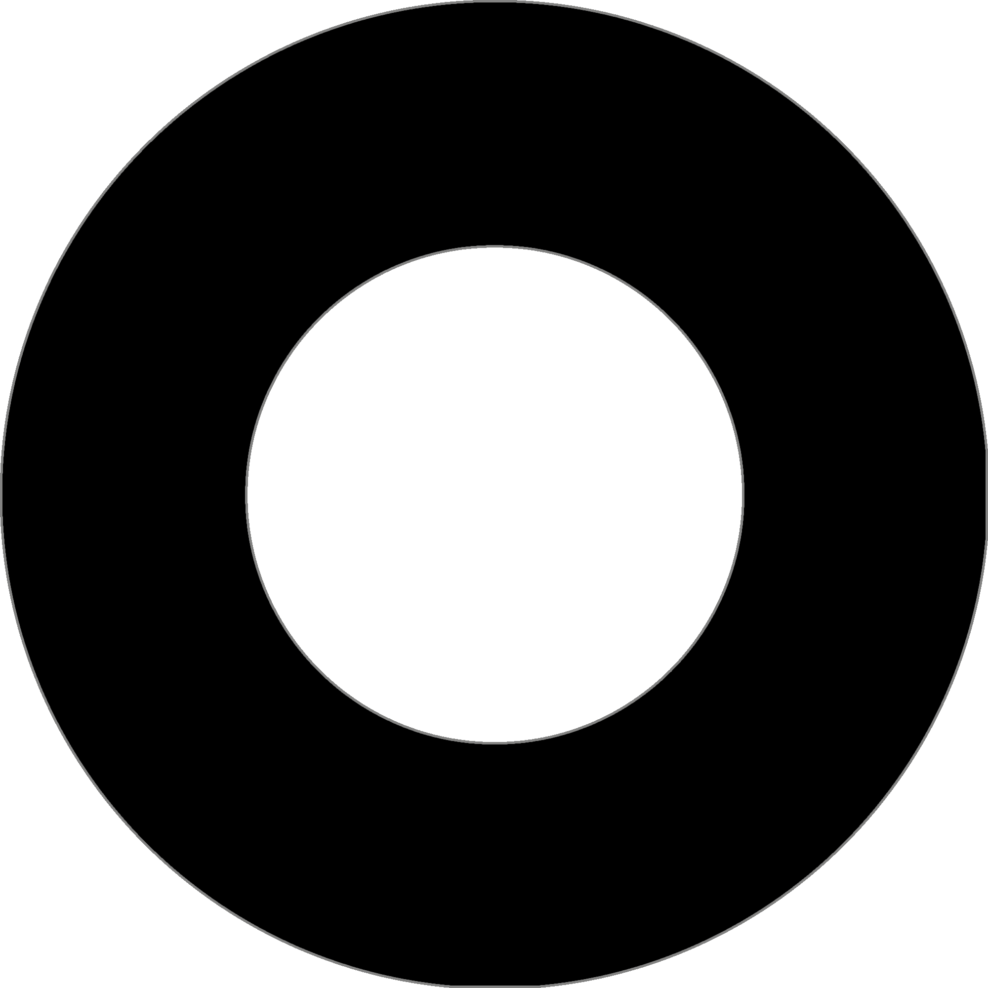 Black Circle - Black Circle Png (2000x2000), Png Download