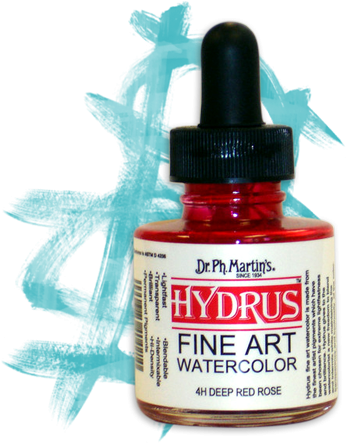 Martins Hydrus Inks - Dr. Ph. Martin's Hydrus Watercolour - 30ml Bottle - (420x450), Png Download