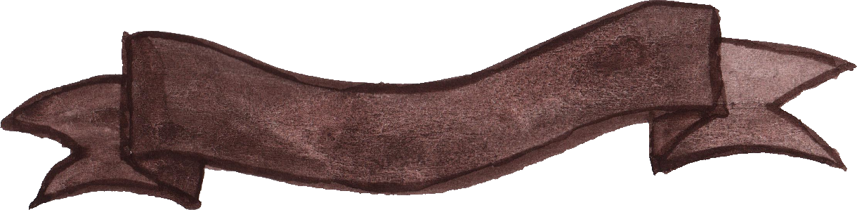 Brown Ribbon Banner Png - Purple Watercolor Ribbon Banner Png (1220x299), Png Download