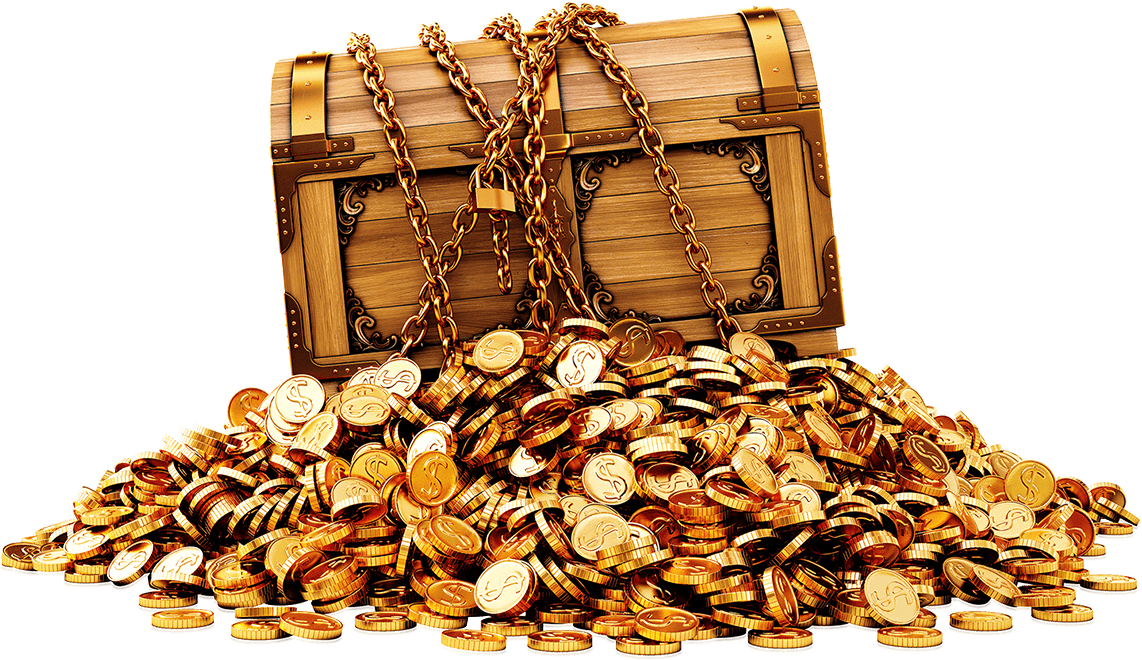 Download - Gold Treasure (1142x660), Png Download