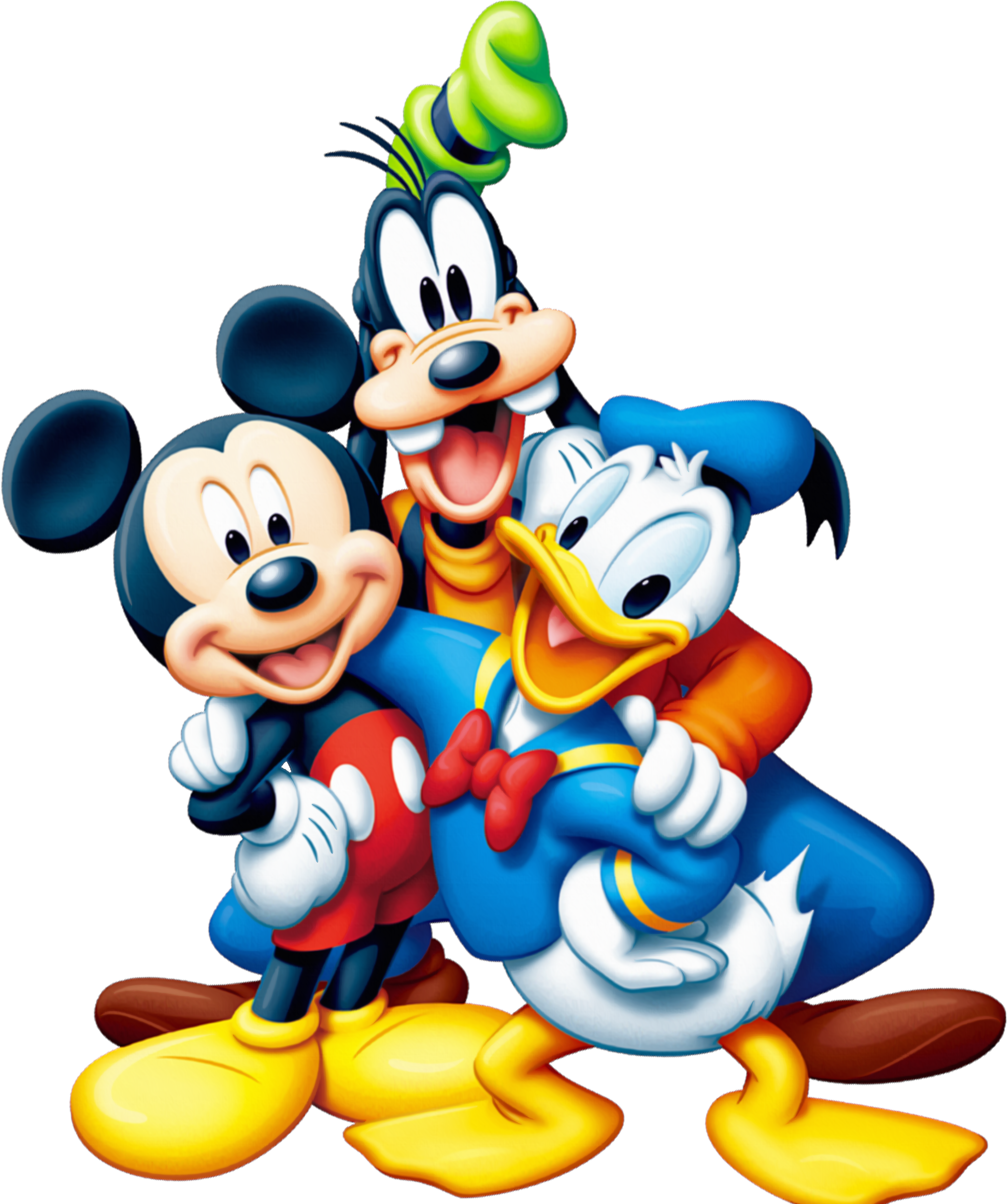 Mickey Mouse And Friends Png Clipart - Mickey Mouse And Friends Png (2241x2560), Png Download