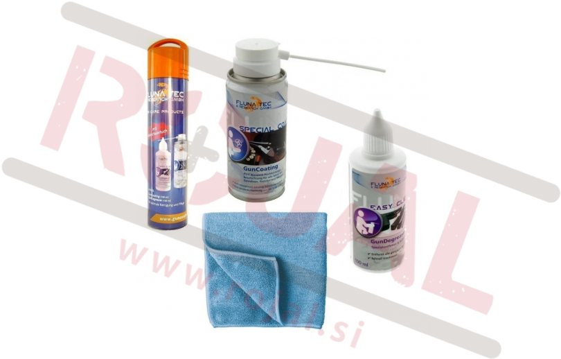 Gun Care Set - Firearm (1100x537), Png Download