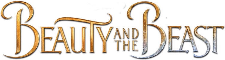 Beauty And The Beast Logo - Cafiona Movie Beauty And The Beast Belle Cosplay Costume (789x236), Png Download