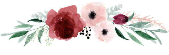File - 1485493303-flowers6 - Watercolor Painting (640x279), Png Download