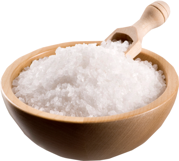 Dish Od Salt - Sea Salt Png (615x547), Png Download