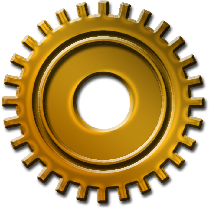 I Figured Out Where All My Time Went This Morning - Steampunk Gear Png (1200x1200), Png Download