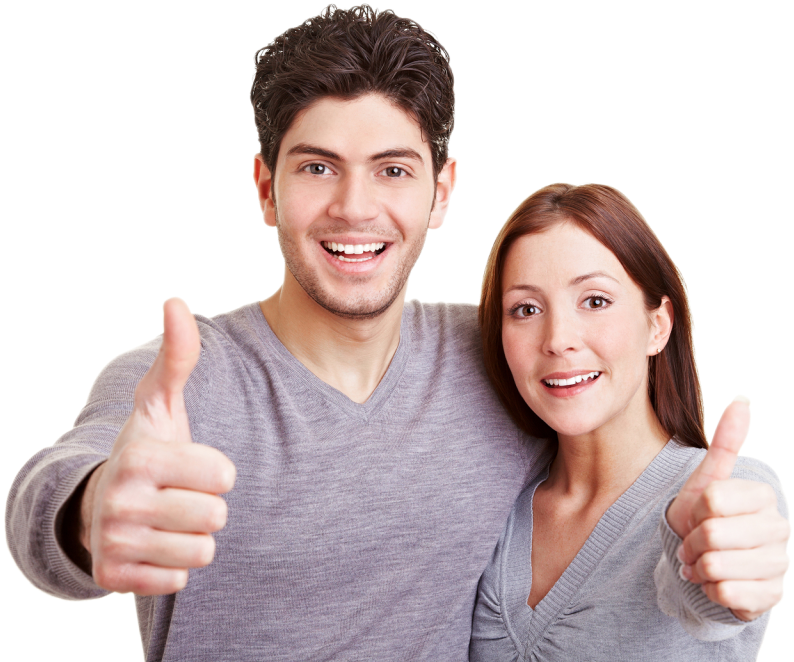 Smiling Couple Png Stock - Happy Couple Images Png (1024x683), Png Download