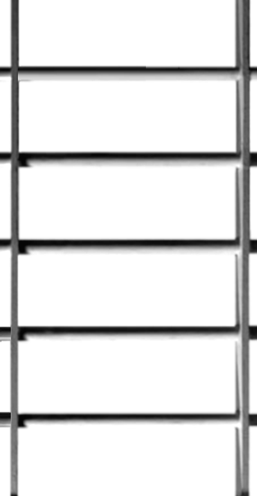 Prison-bars - Heated Towel Rail (524x1011), Png Download
