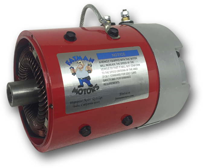 High Performance Golf Cart Motors (672x555), Png Download