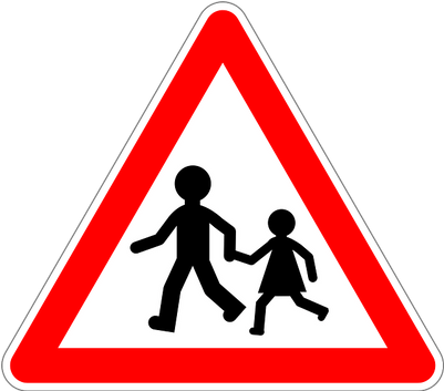 Road Sign Png - Segnale Di Passaggio A Livello Senza Barriere (400x400), Png Download