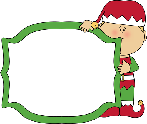 Christmas Elf Holding A Blank Sign - 110 Sleeps Till Christmas (500x422), Png Download