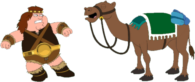 Fat Man, The Myth, The Legend Http - Cartoon (671x313), Png Download