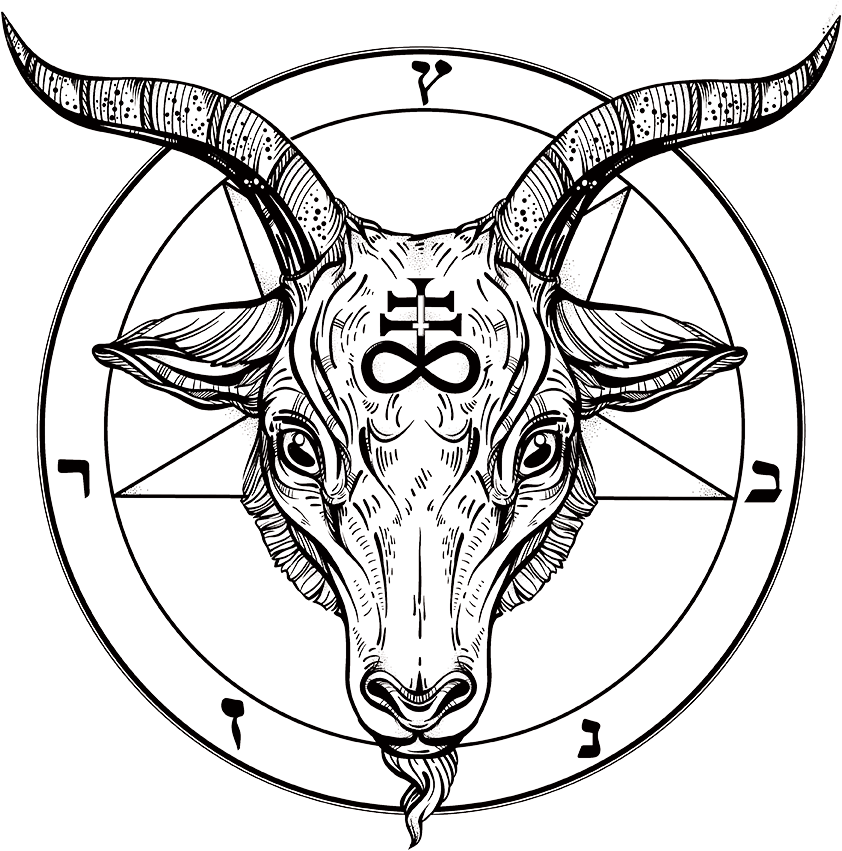 About The Importance Of Life Here On Earth And The - Baphomet Goat Head (900x900), Png Download