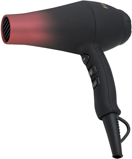 Hot Tools Crimson Fade Tubro Ionic Hair Dryer - Hot Tools Crimson Fade Turbo Ionic Salon Dryer (458x528), Png Download