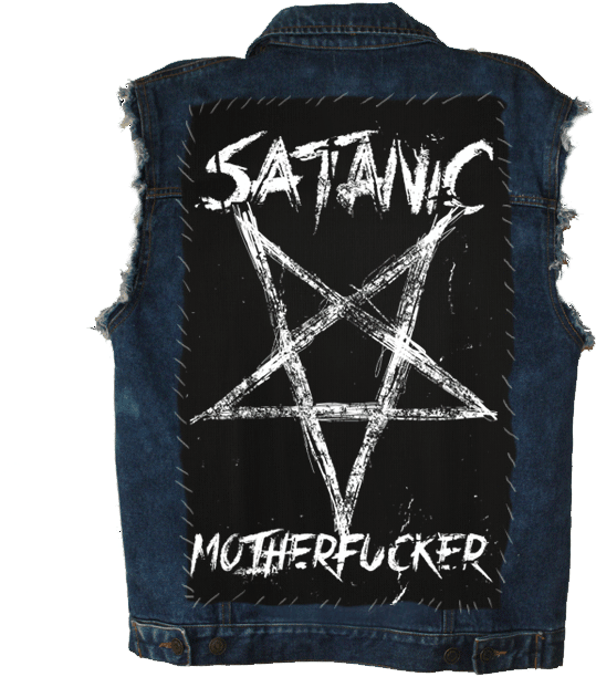 Satanic Motherfucker - Back Patch - Tričko Pánské Black Craft - Satanic Motherfucker Xl (624x624), Png Download