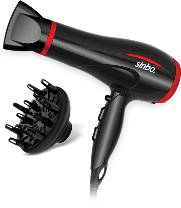 Sinbo Saç Kurutma Makinesi (876x1000), Png Download