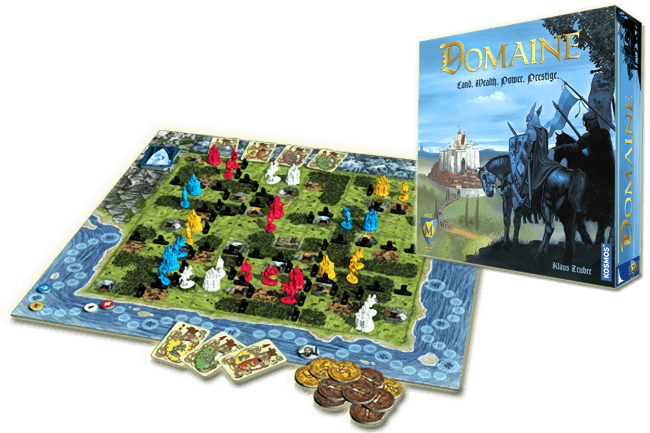 With The Love For Detail That Has Distinguished All - Mayfair Games Domaine Game (650x433), Png Download