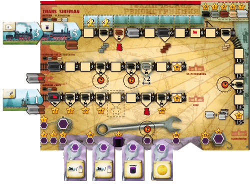 We Are Proud And Happy To Introduce The Excellent Game - Russian Railroads (edizione Inglese) (500x368), Png Download