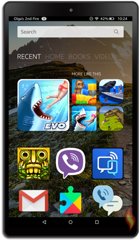 Adventure Games Kindle Fire - Kindle Fire (300x488), Png Download