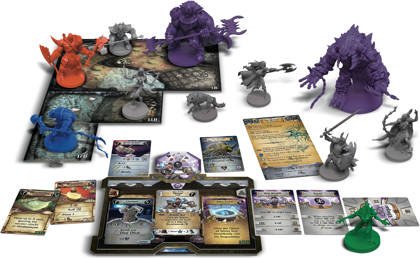 Immortal Souls Coreset - Sword And Sorcery Immortal Souls Board Game (1600x966), Png Download