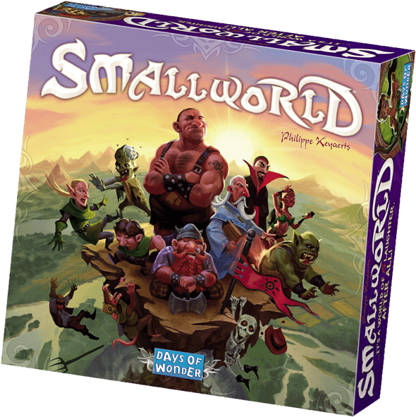 Every Player Is Their Own Fantastical Race, Take Turns - Small World Board Game (600x600), Png Download