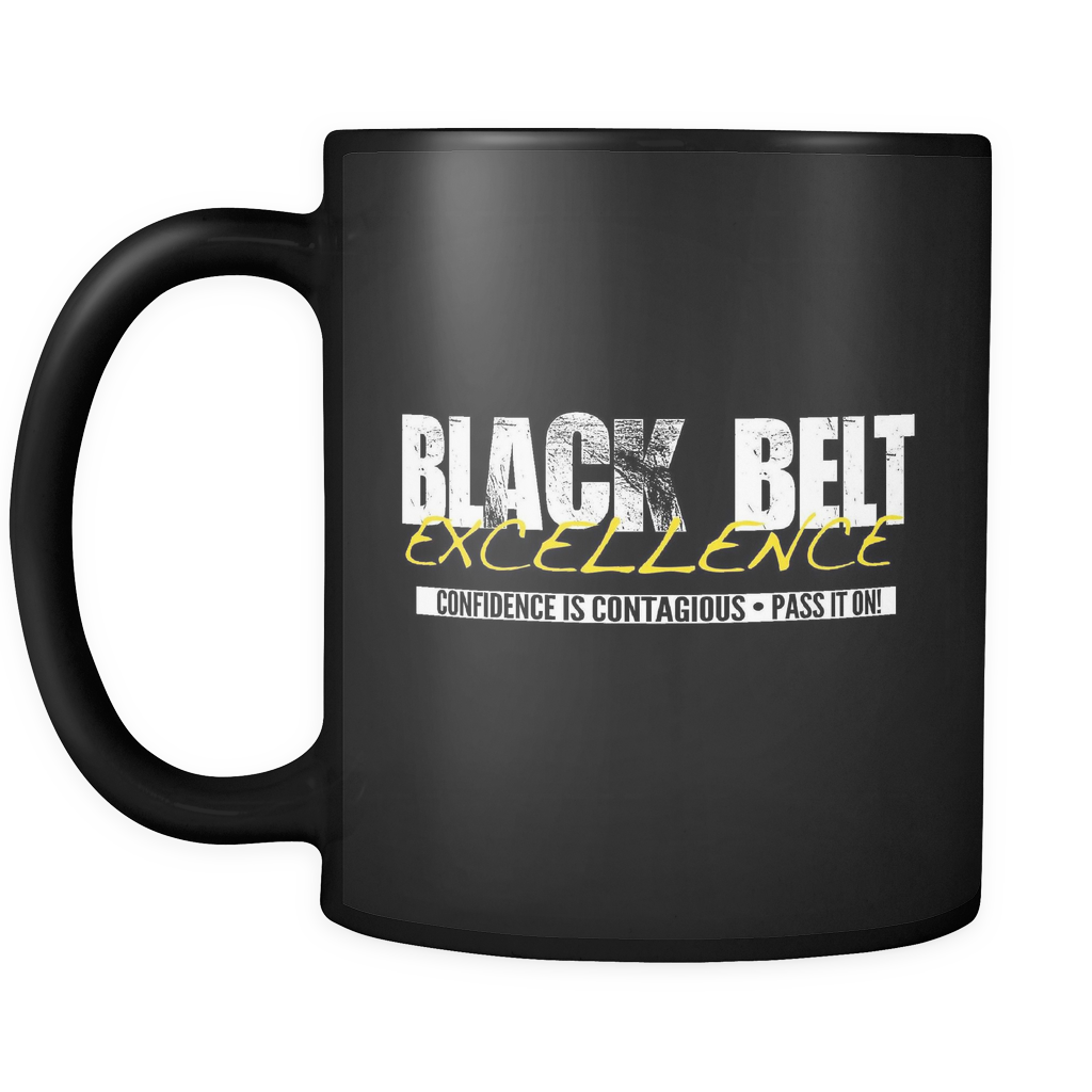Black Belt Excellence Mug - Mug (1024x1024), Png Download