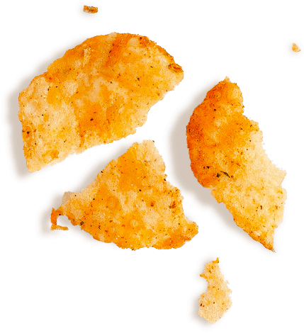 We Take Regular, Delicious Potato Chips, And Then We - Bk Chicken Nuggets (471x480), Png Download