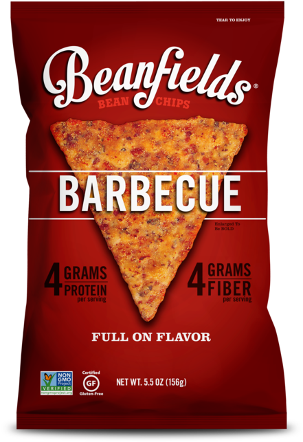 Barbecue Bean Chips - Beanfields Nachos Bean & Rice Chips G/f 130g (700x700), Png Download