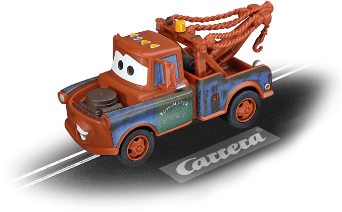 Disney Cars-mater - Slot Car 1 43 Motor Carrera (700x467), Png Download