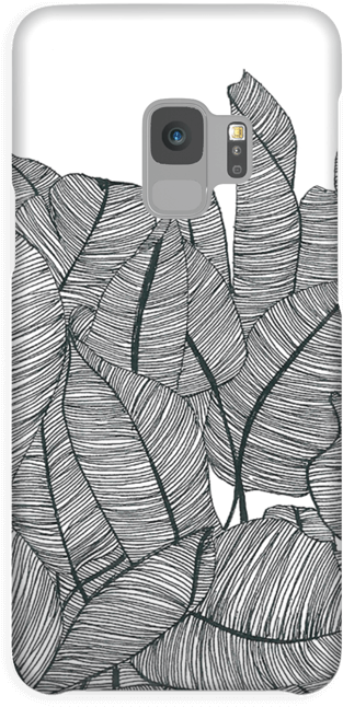 Banana Leaves Case Galaxy S9 - Iphone (442x800), Png Download