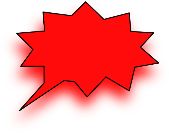 Red Speech Bubble Clip Art - Red Speech Bubble Png (600x477), Png Download