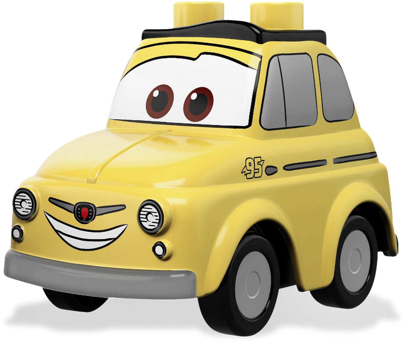 Luigi Cars 3 Lego Duplo (1339x1139), Png Download