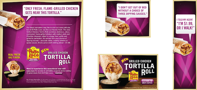 4 Projects 34 Pieces - El Pollo Loco (652x300), Png Download