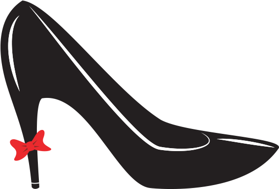 Legs Clipart High Heel - High Heel Vector Png (1200x628), Png Download