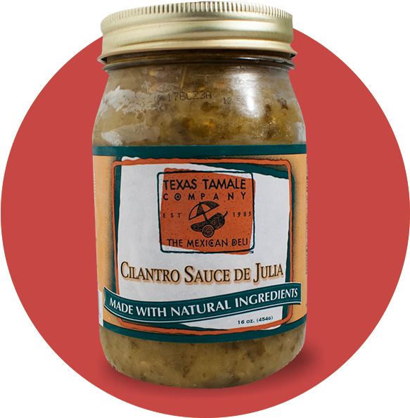 Cilantro De Julia Sauce - Texas Tamale Chipotle Pepper Sauce - 16 Oz (700x700), Png Download