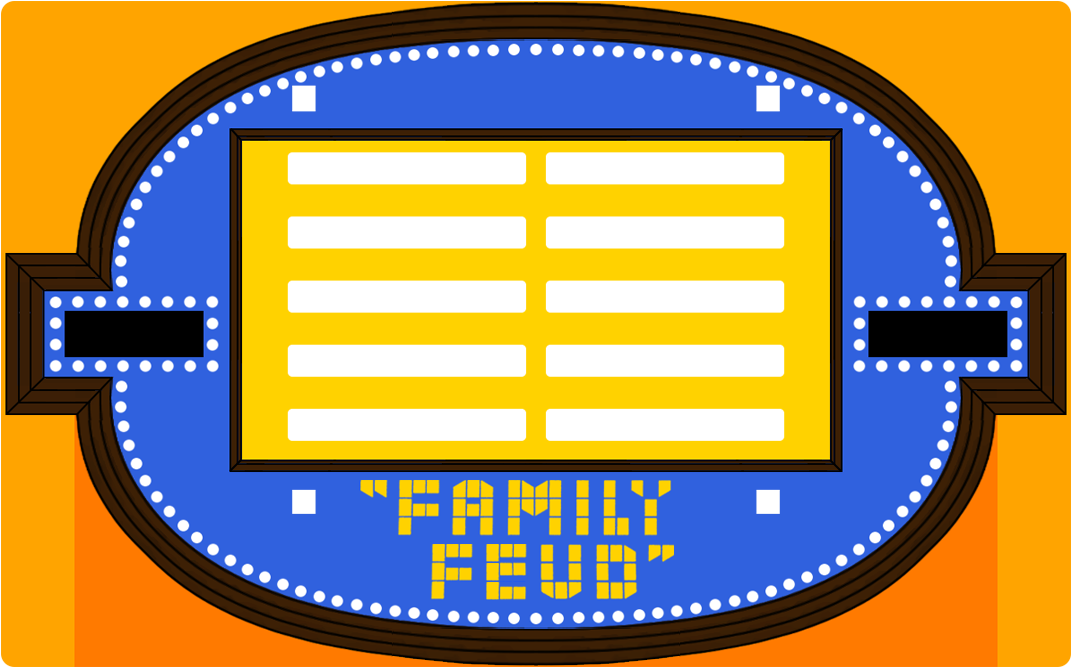 Feudgame70s - Family Feud Game (1100x698), Png Download