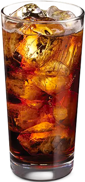 Soft Drink - Glass Of Coke Png (400x400), Png Download