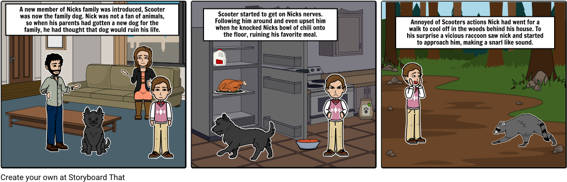 The Family Dog - Cartoon (1164x385), Png Download