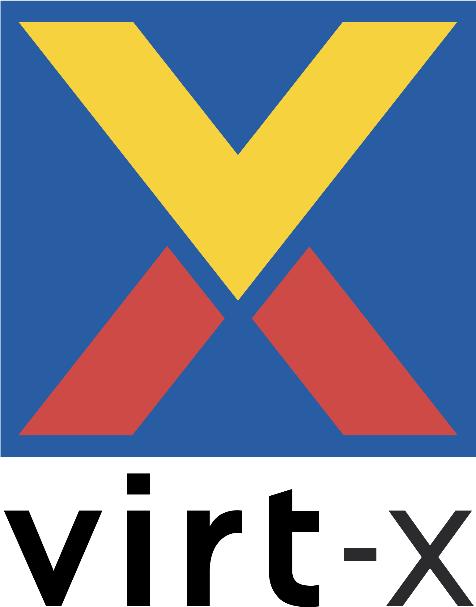 Virt X Logo Png Transparent & Svg Vector - X (2400x2400), Png Download