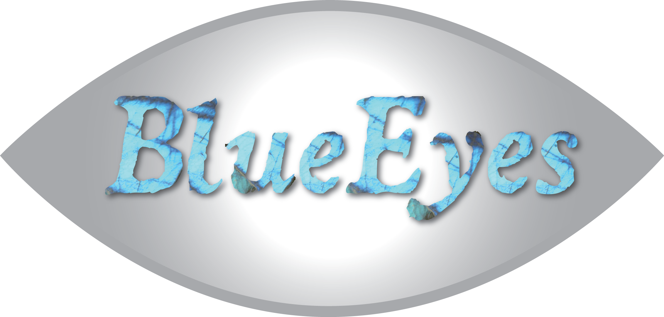 Blue Eyes Is The Only Stone, Commercially Available - Blue Eyes Text Png (2263x1081), Png Download